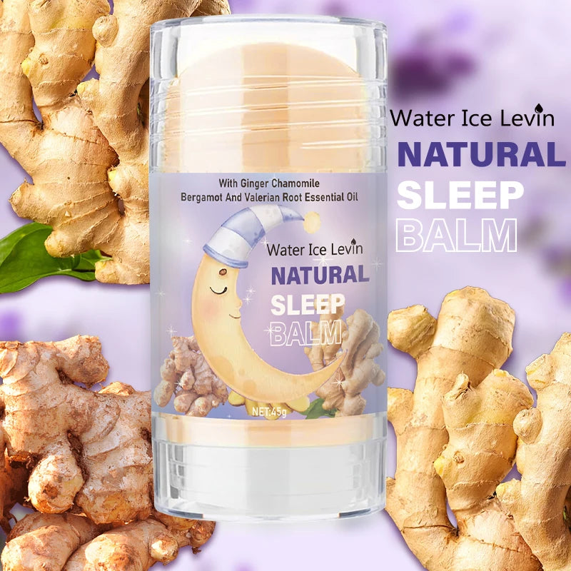 Water Ice Levin Natural Sleep Balm Ginger Chamomile Relaxation Cream 45g - 3