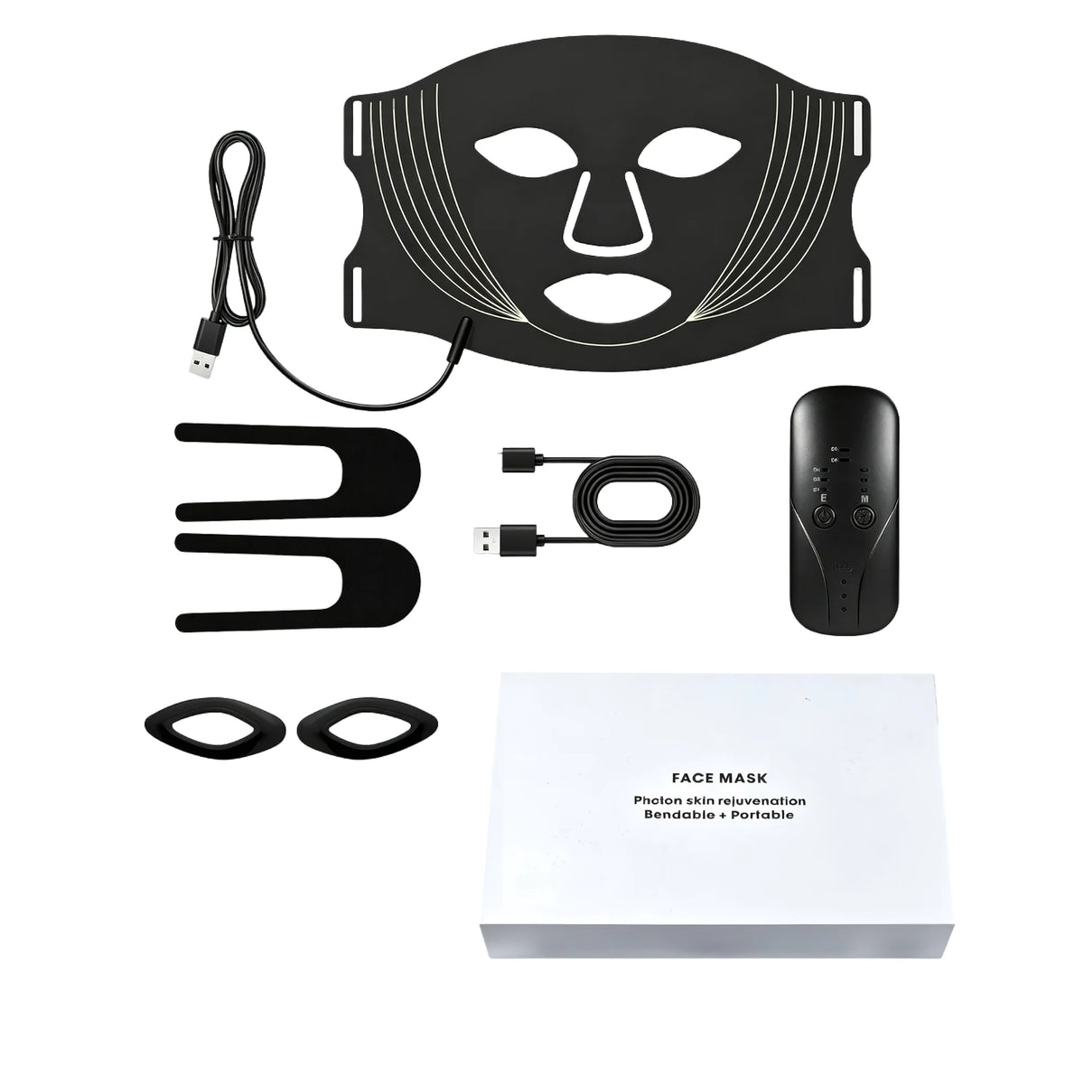 7-Color LED Light Therapy Face Mask for Skin Rejuvenation