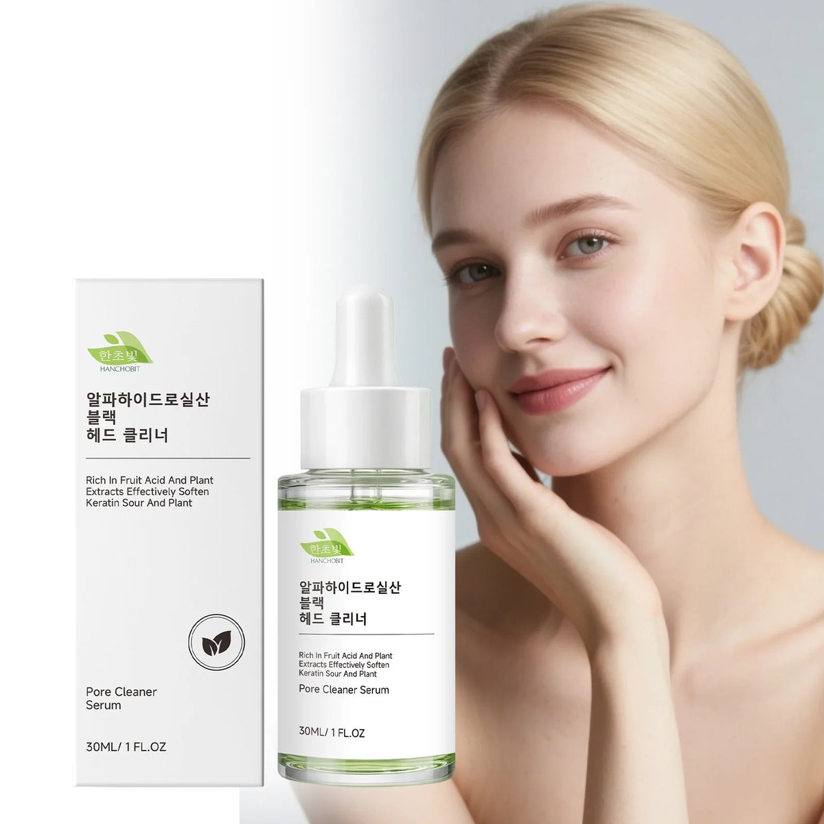 Hanchobit Pore Cleansing Serum Moisturizing Facial Skin Care Treatment