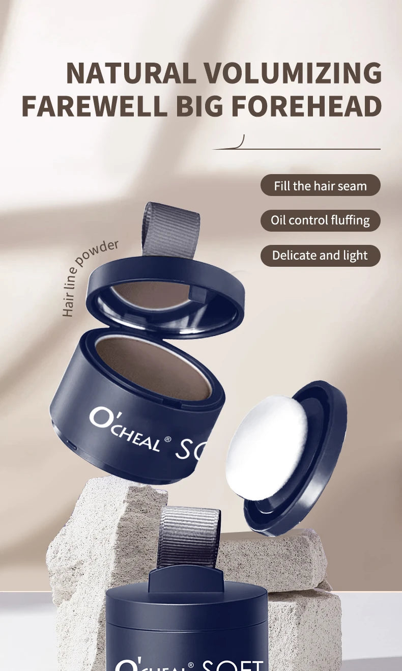Ocheal Hairline Powder Waterproof Root Cover Up and Brow Stamp - 7