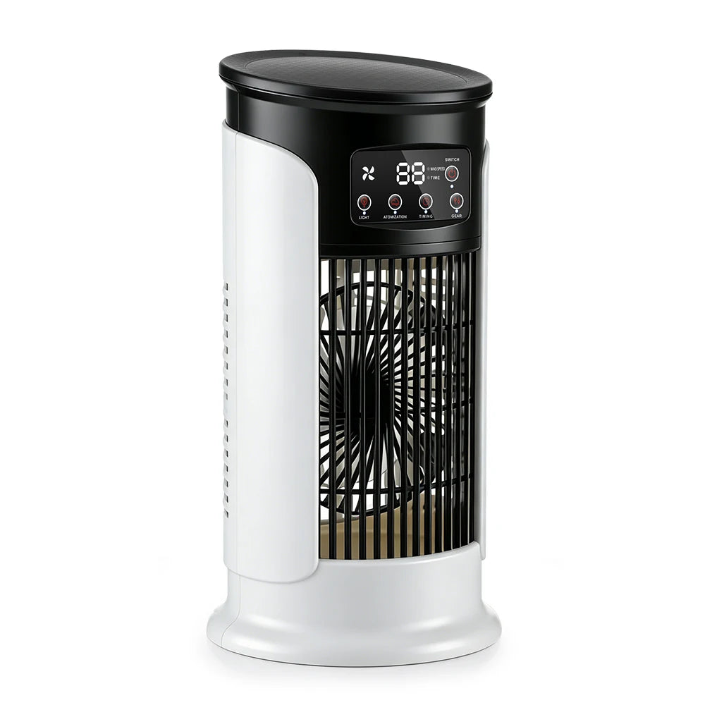 Portable Desktop Air Cooler and Humidifying Misting Fan - 12