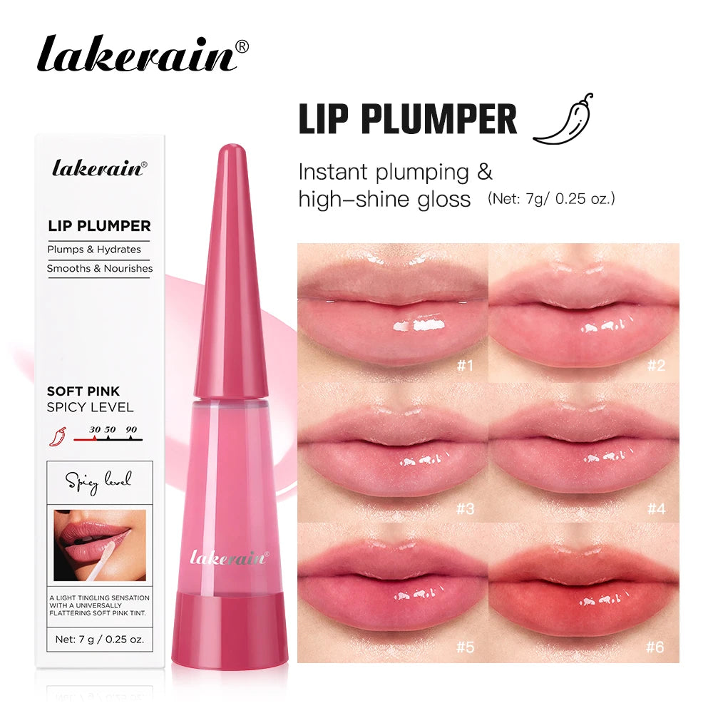 Hydrating Lip Plumper Gloss for Fuller Looking Lips