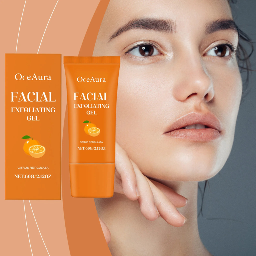 Brightening Orange Facial Exfoliating Gel