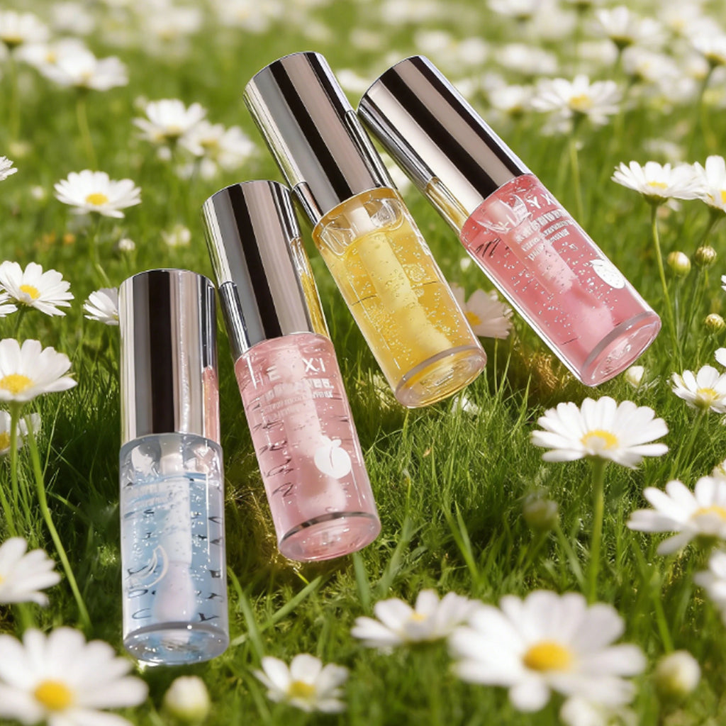 Fruit Pulp Moisturizing Lip Gloss Hydrating Tinted Lip Oil