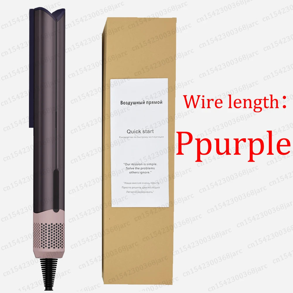 2-in-1 Professional Hair Dryer and Straightener with LED Display