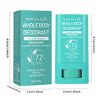 Whole Body Deodorant Invisible Cream Stick Anti Sweat Refreshing Mint