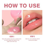 Collagen Biotin Lip Mask Hydrating Peptide Peel Off Lip Care Treatment