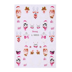 3D Christmas Cartoon Nail Art Stickers