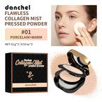Collagen Infused Oil Control Pressed Powder for Flawless Matte Finish
