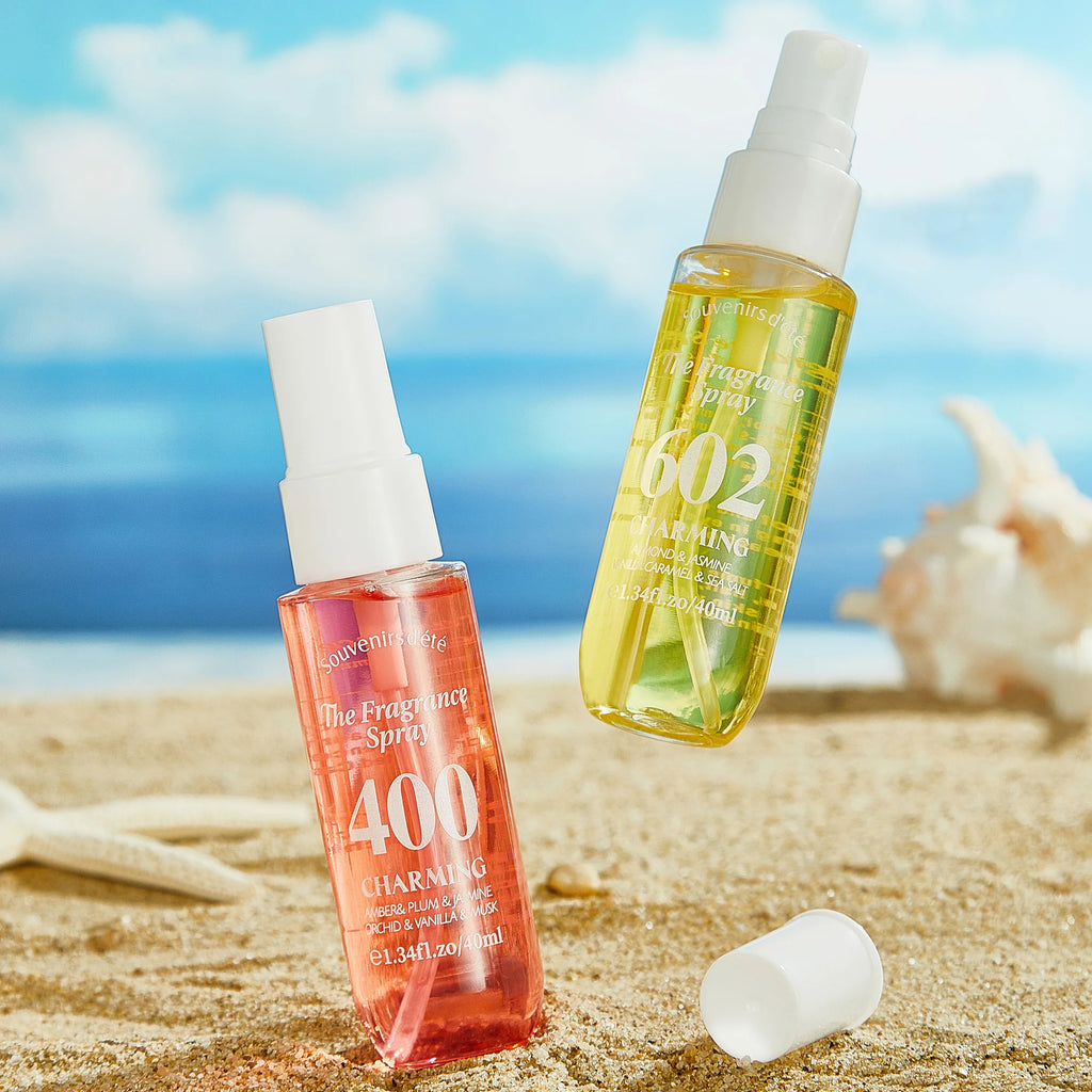 4 Piece Floral Fragrance Mist Set Long Lasting Scent Spray for Her