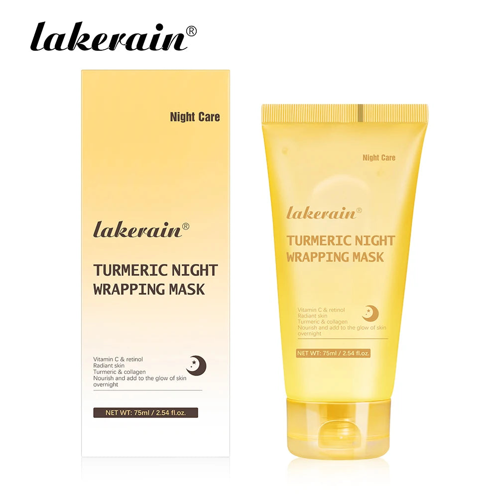 Collagen and Turmeric Overnight Wrapping Peel Off Face Mask Duo - 36