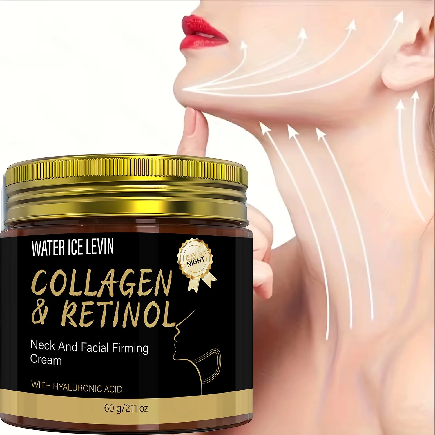 Retinol Collagen Neck Firming Cream Anti Aging Moisturizer 60g - 2