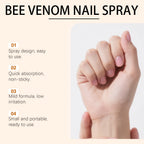 Bee Venom Nourishing Nail Spray for Brittle and Discolored Nails