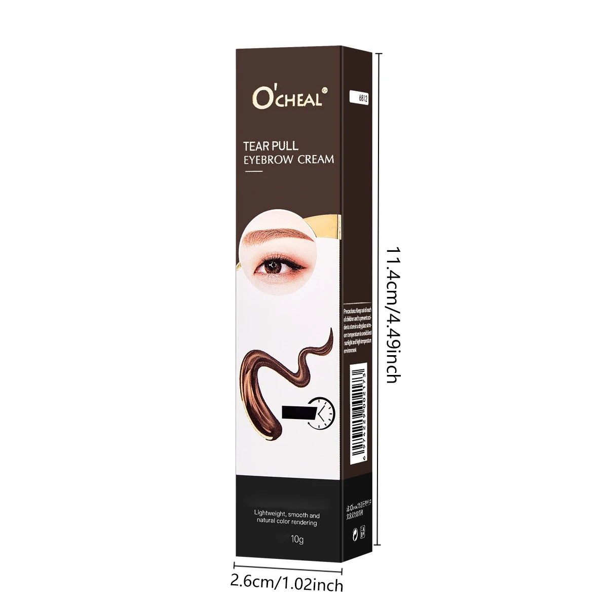 O'CHEAL 3D Tear Off Eyebrow Cream Waterproof Tint Gel