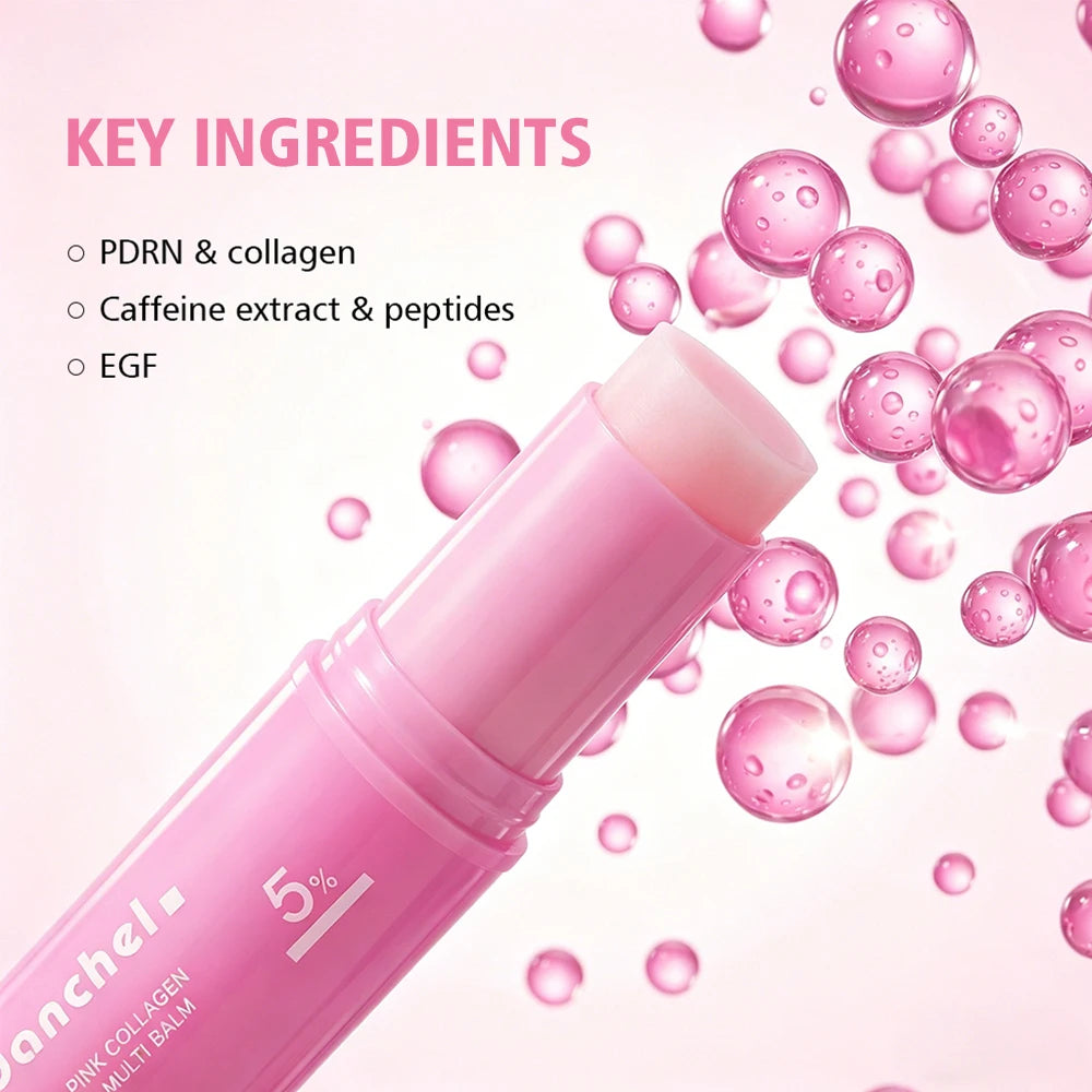 PDRN Pink Peptide Facial Serum and Collagen Multi Balm Set