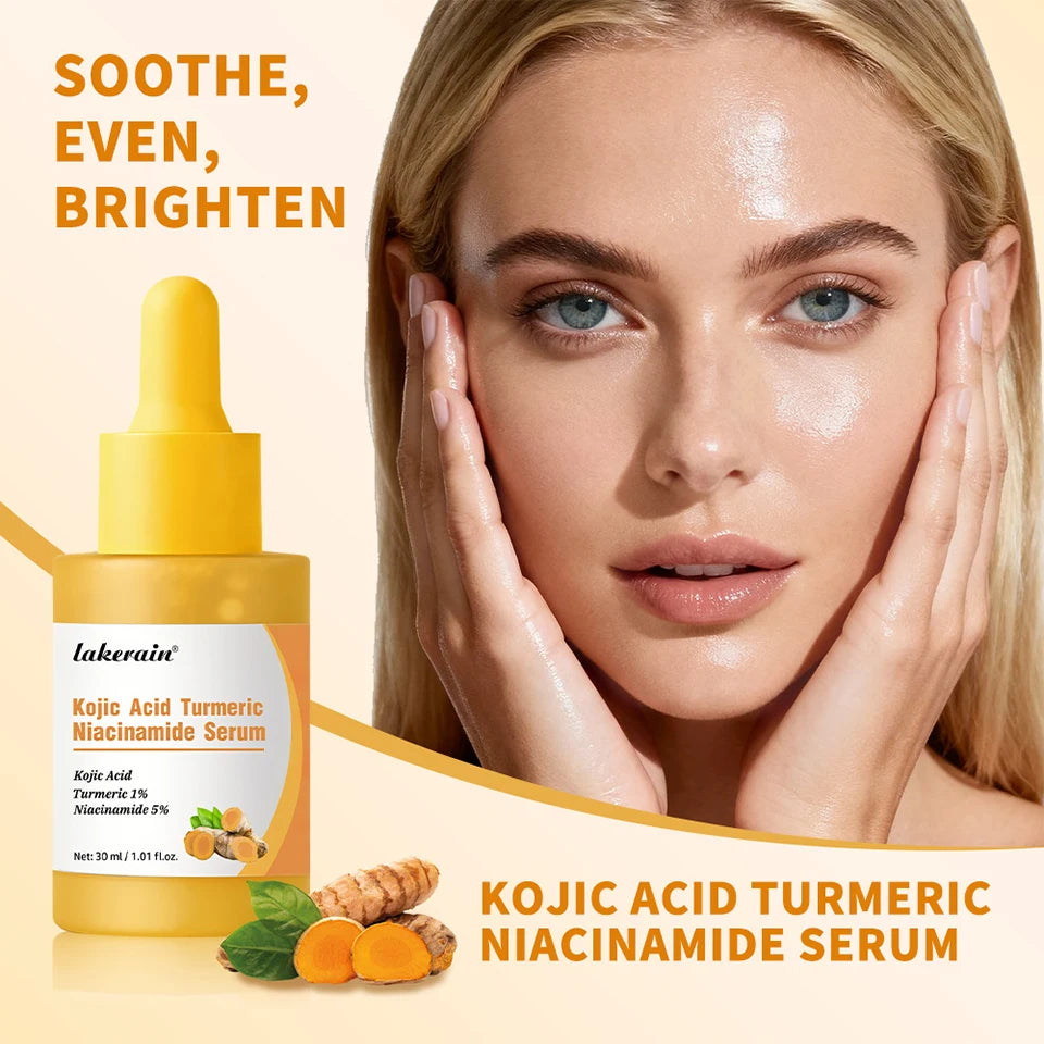 Brightening Kojic Acid and Turmeric Face Serum