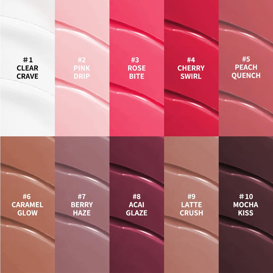 Hydrating Glossy Lip Balm with Glazed Finish - 13