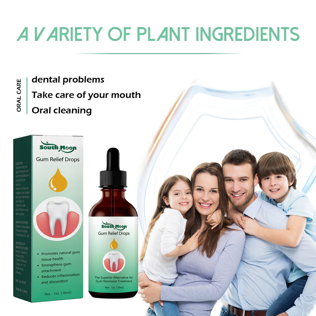 Herbal Toothache and Gum Relief Drops