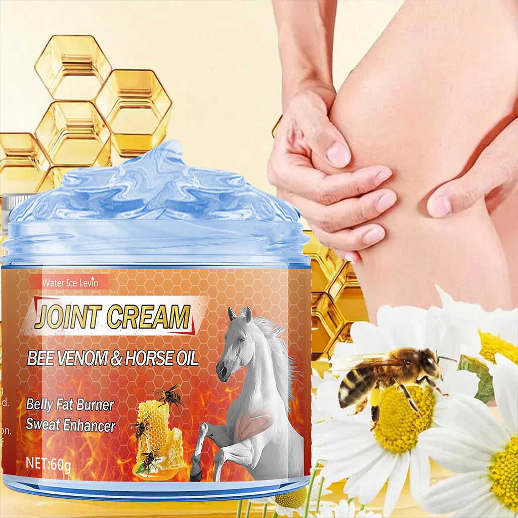 Bee Venom and Horse Oil Joint Cream Moisturizing Recovery Balm 60g