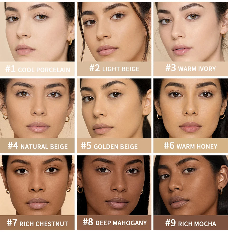 Long-Lasting Matte Liquid Foundation for Flawless Natural Coverage