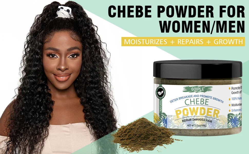Goiple Chebe Powder and Rosemary Hair Growth Oil Treatment Set - 11
