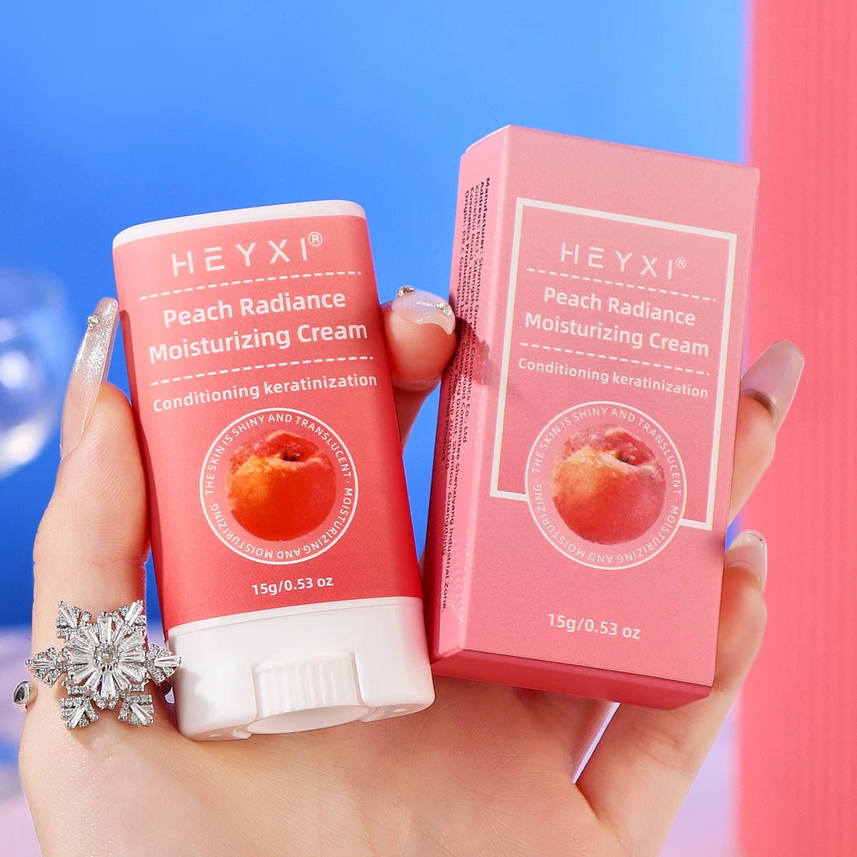 Heyxi Peach Moisturizer Stick Hydrating Smoothing Foot Cream