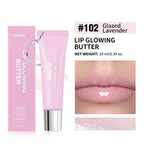Hydrating Lip Gloss with Keychain for On-the-Go Shine