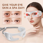 3D LED Red Light Therapy Eye Massager for Fatigue and Dark Circles