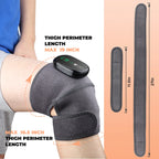 Cordless Heated Knee Massager with Vibration Therapy