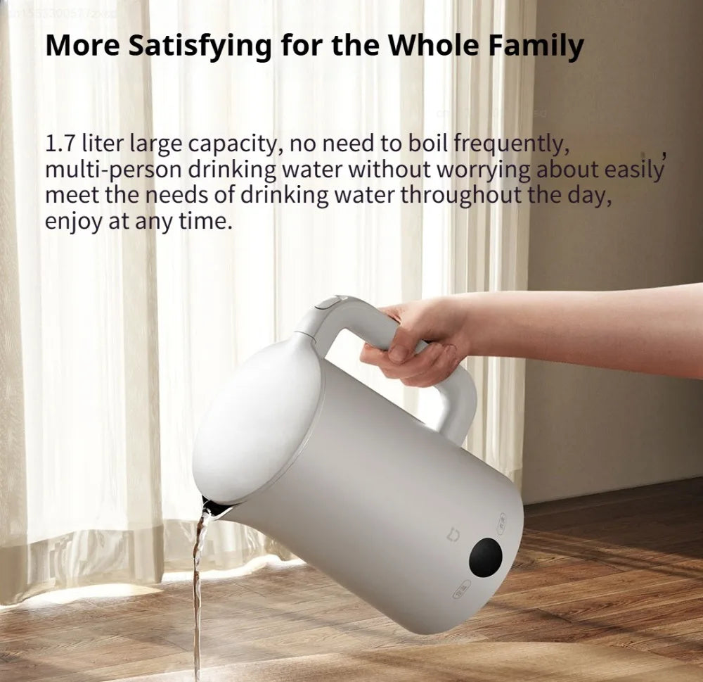 Mijia Smart Electric Kettle 3 Stainless Steel Rapid Boiling Water Heater - 24