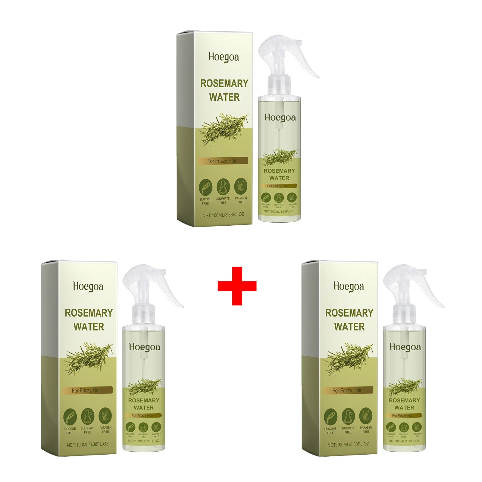 Rosemary Hair Strengthening Spray for Frizz Control and Growth - 14