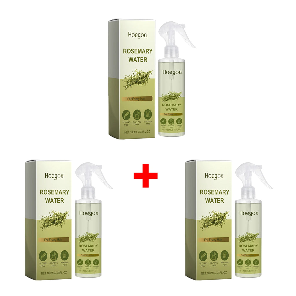 Rosemary Hair Strengthening Spray for Frizz Control and Growth