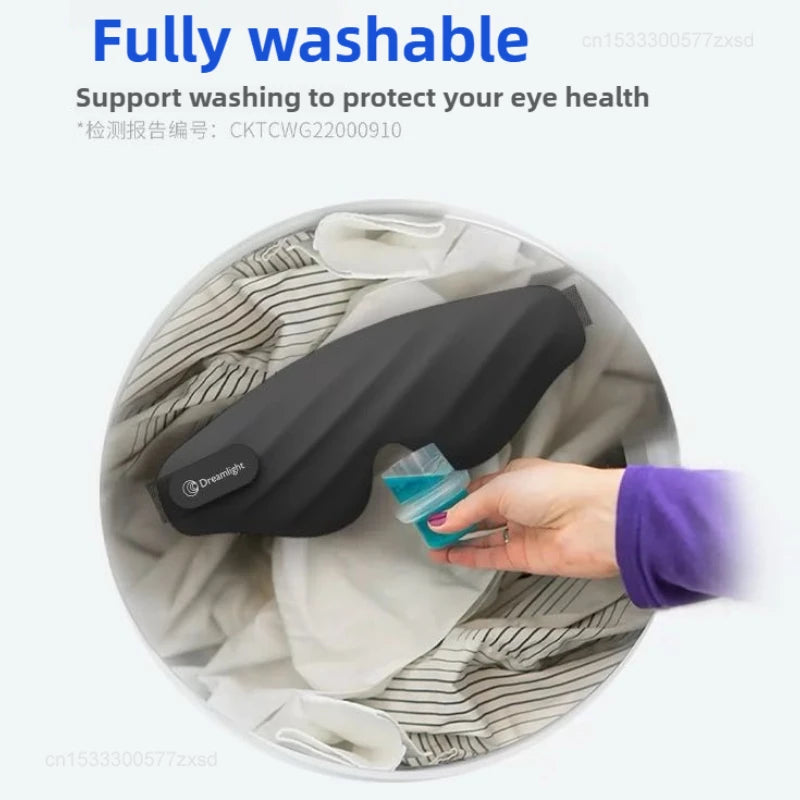 Dreamlight 4S 3D Contoured Sleep Mask Breathable Light Blocking Eye Cover