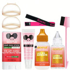 Goiple Lace Wig Bonding Kit Waterproof Glue Wax Stick and Remover Set