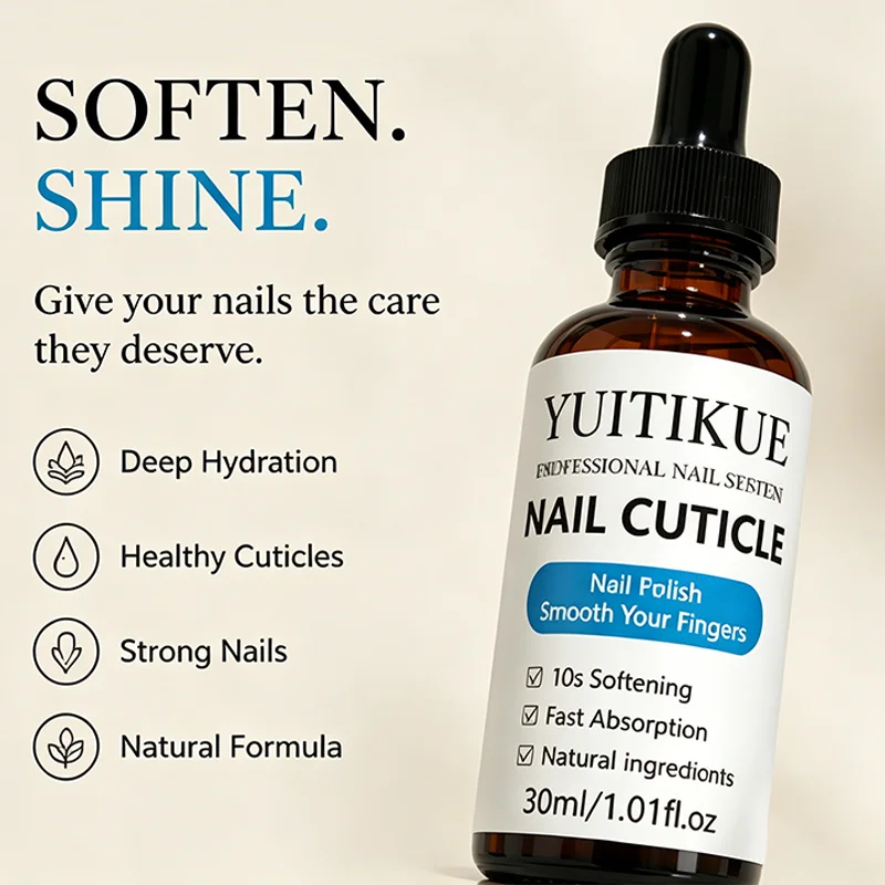 YUITIKUE Nail Cuticle Oil Fast Softening Treatment and Hydrating Serum - 2