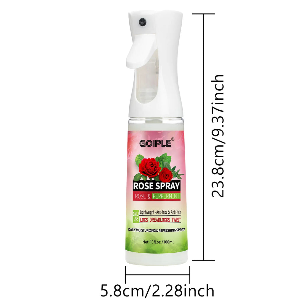 Goiple Rose Peppermint Hair Spray Anti Frizz Scalp Treatment for Locs