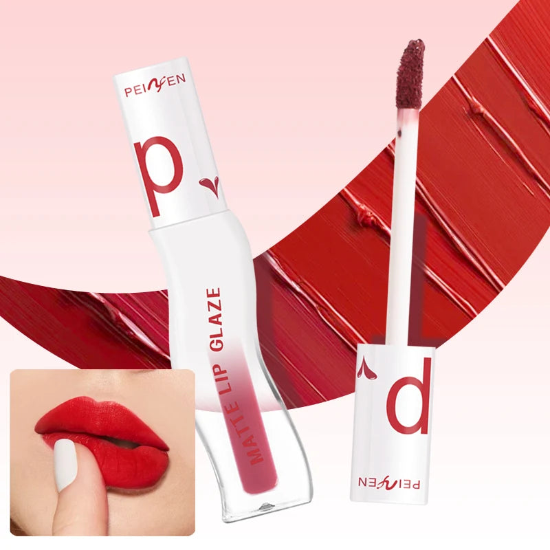 Long Lasting Matte Lipstick Waterproof Non Stick Lip Glaze