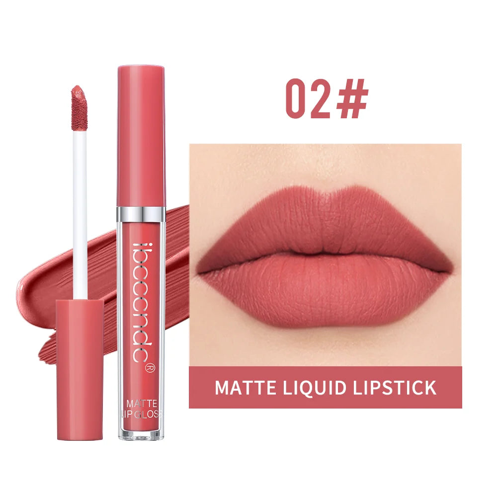 Matte Waterproof Liquid Lipstick - 25