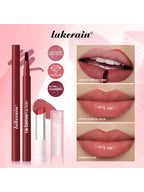 Long-Lasting Lip Liner and Moisturizing Balm Set