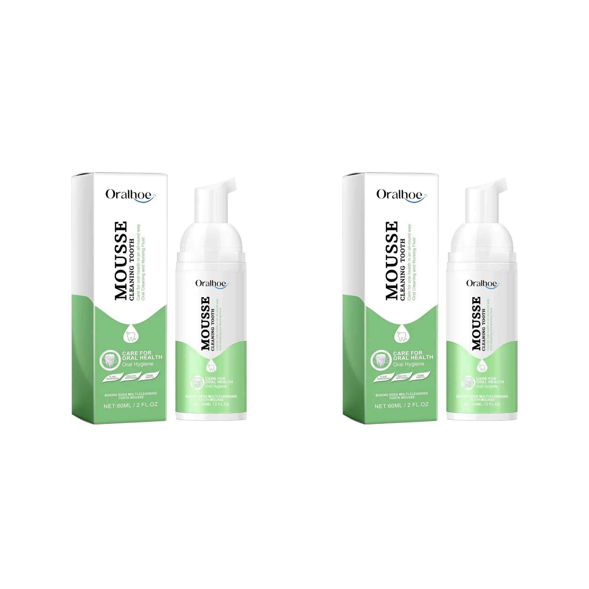 Whitening Foaming Toothpaste for Stain Removal and Fresh Breath - 14