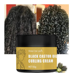 Black Castor Oil Hair Curling Cream 50g Moisturizing Conditioner