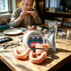 Snap-On Silicone Dentures for Natural Smile