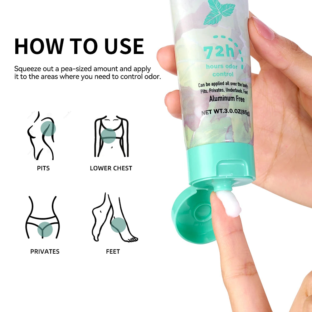 Invisible Full Body Deodorant Cream