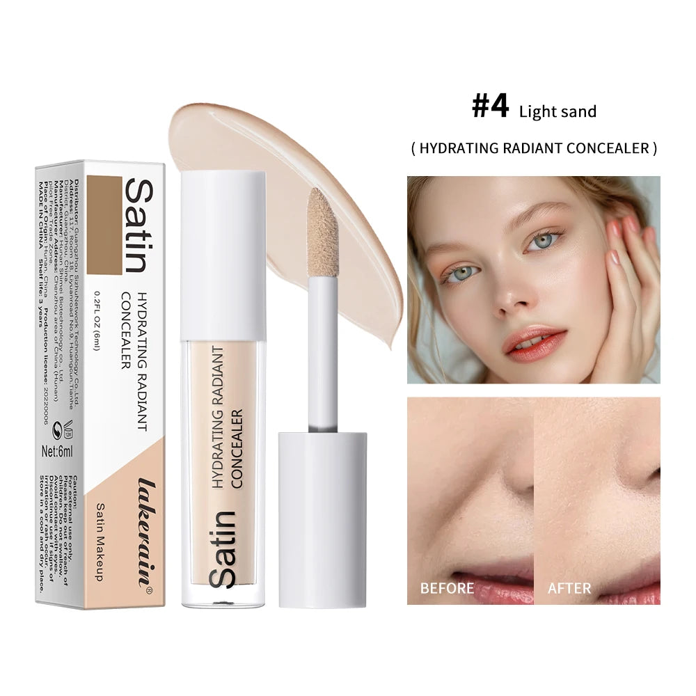 Full Coverage Matte Liquid Concealer for All Skin Types