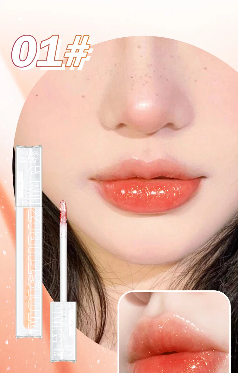Hydrating Lip Gloss Waterproof Non-Stick Moisturizing Lip Tint - 9