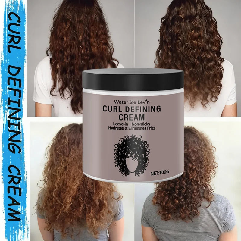 Water Ice Levin 100g Curl Defining Leave-in Styling Cream