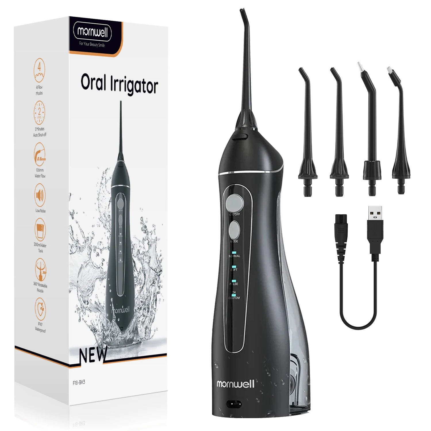 Portable Cordless Water Flosser for Teeth and Gum Health - 15