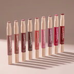 2-in-1 Lip Liner and Matte Lipstick for Long-Lasting Wear