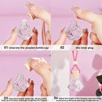 4 Piece Car Air Freshener Set Essential Oil Auto Interior Fragrance