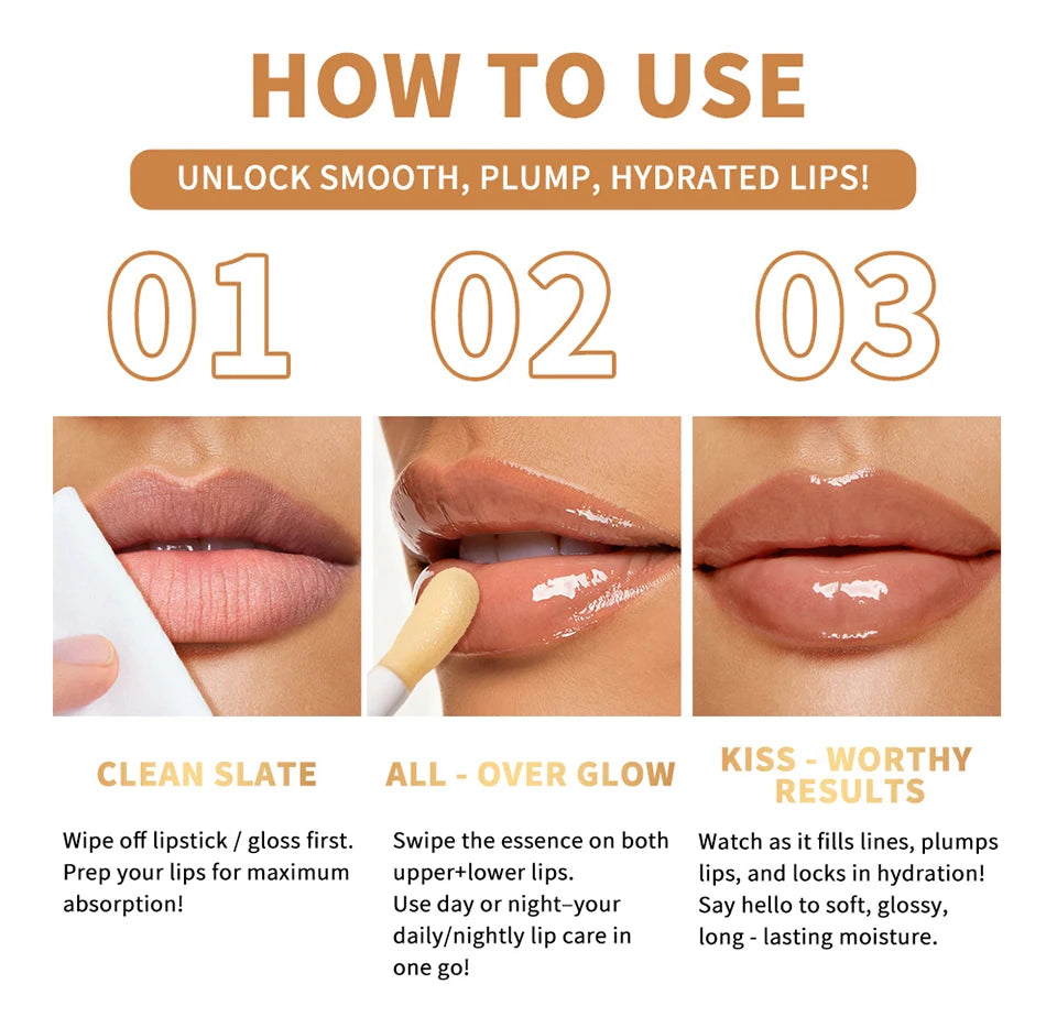 Hydrating Honey and Chocolate Lip Gloss Set